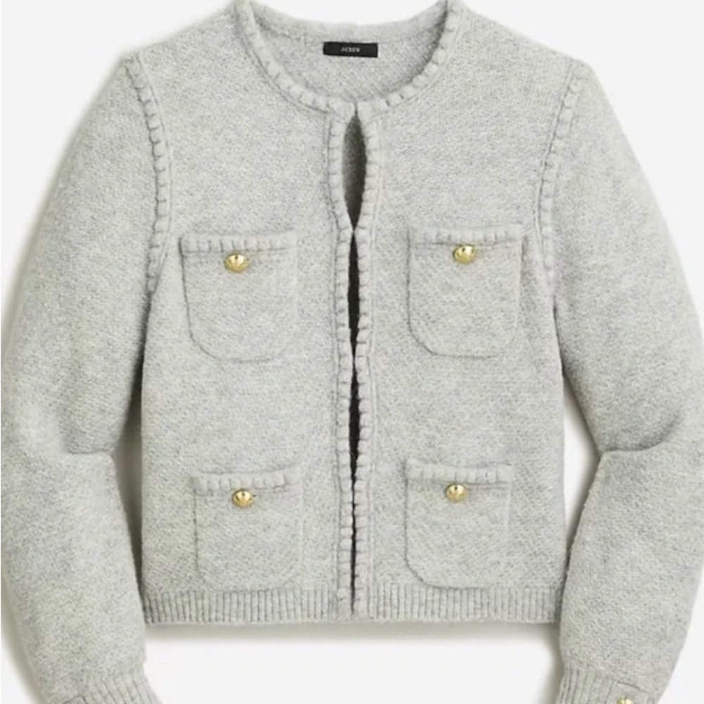J.Crew Gray Lady Jacket